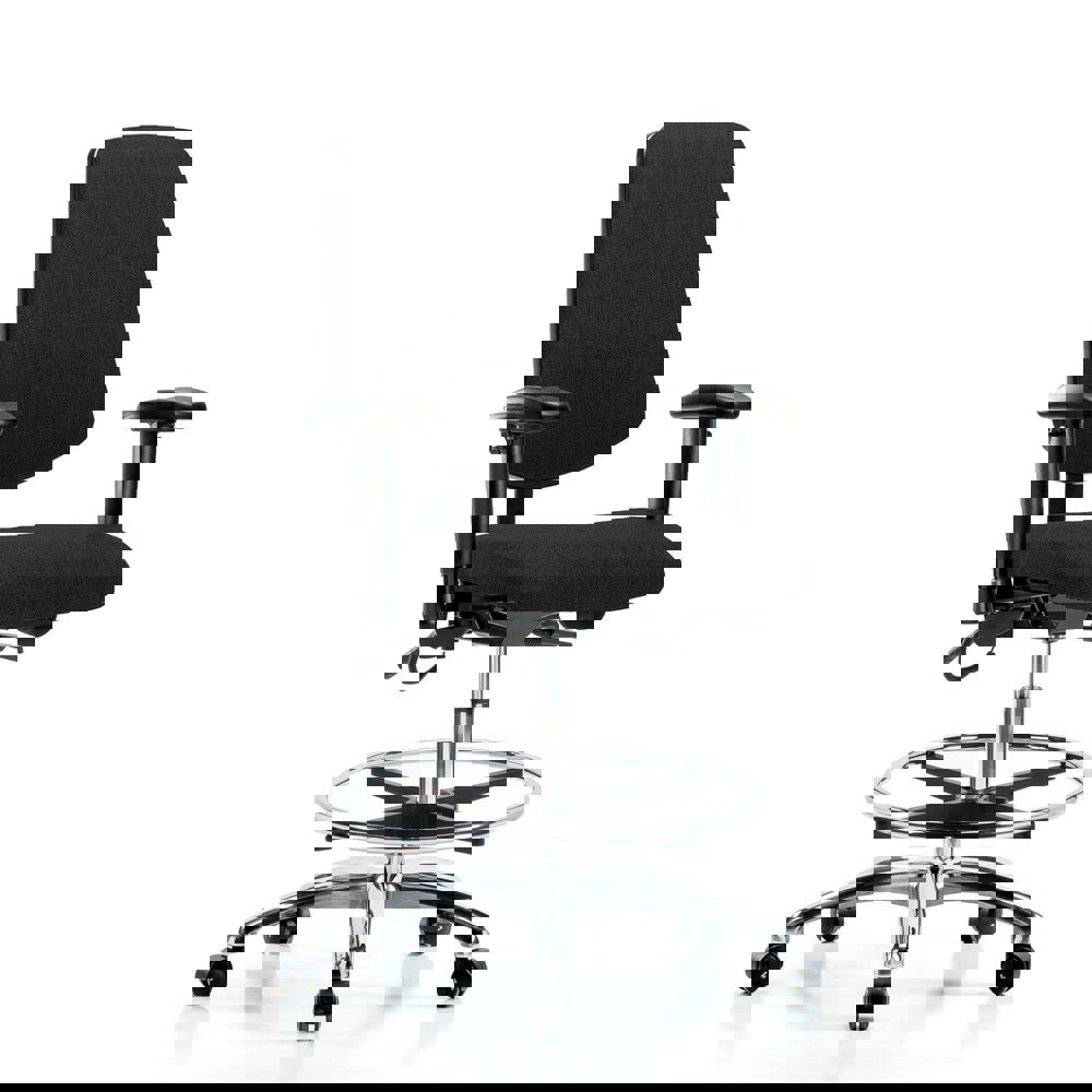 Task Chair: Conductive Cloth, Black